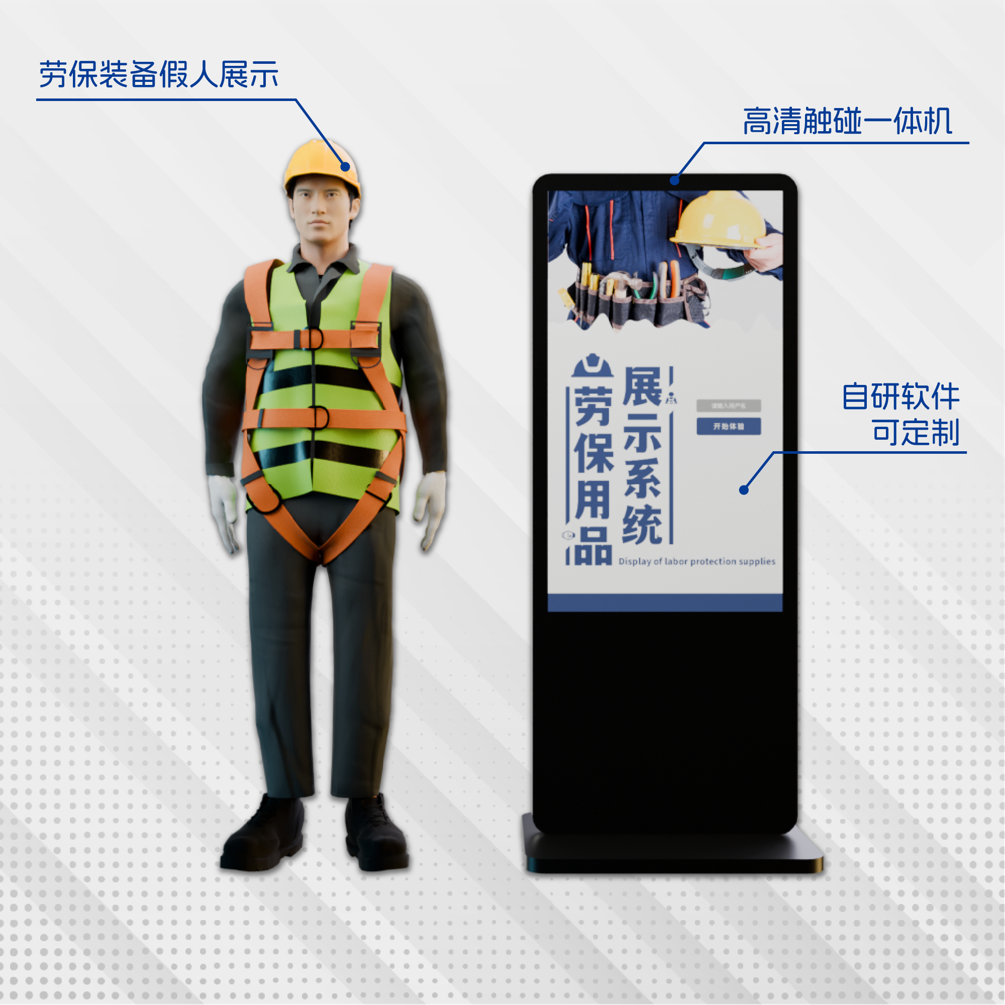 劳保用品展示系统